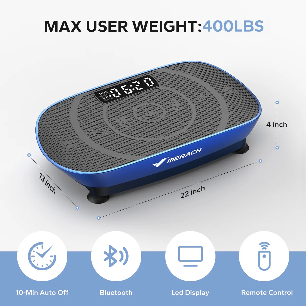 MERACH Vibration Plate CV30 Exercise Machine