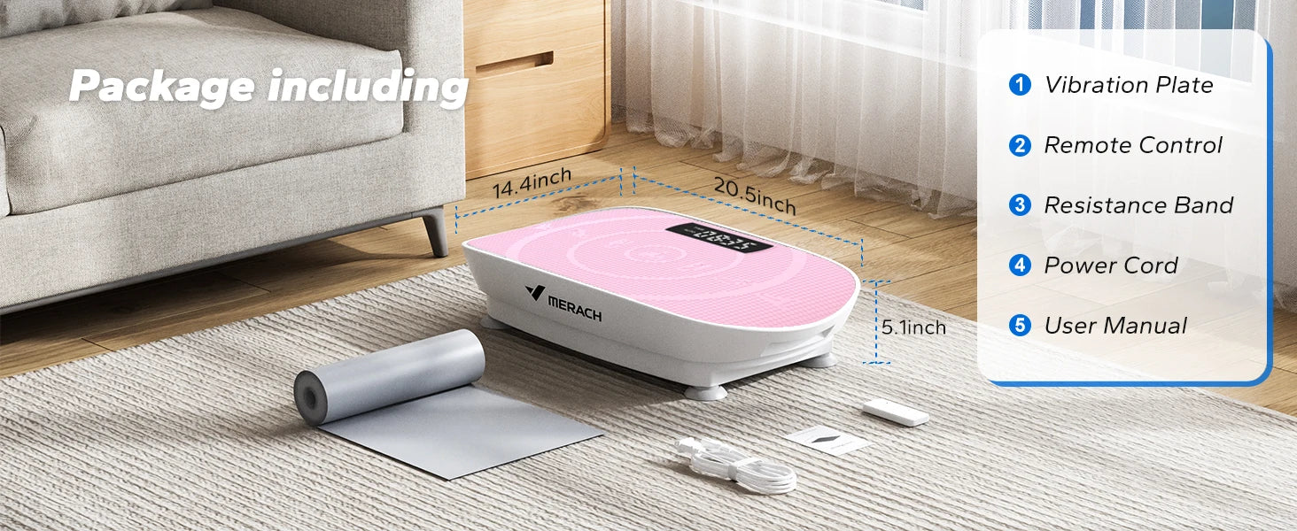 MERACH Vibration Plate CV30 Exercise Machine