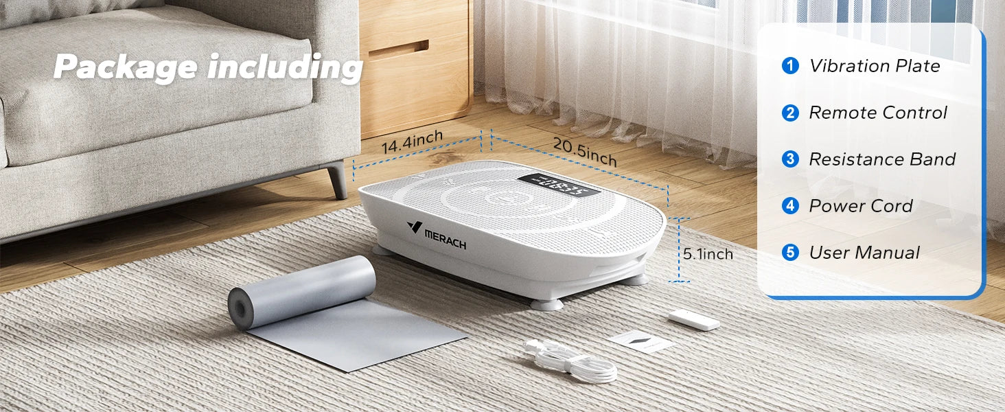 MERACH Vibration Plate CV30 Exercise Machine