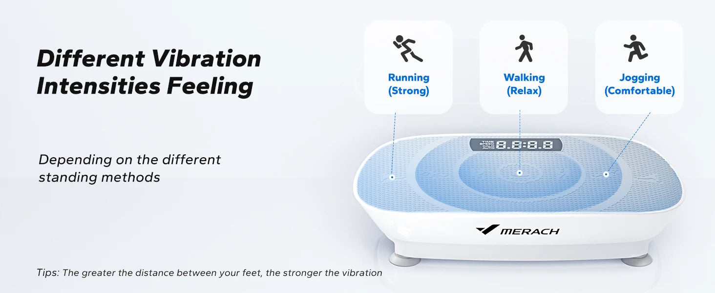 MERACH Vibration Plate CV30 Exercise Machine