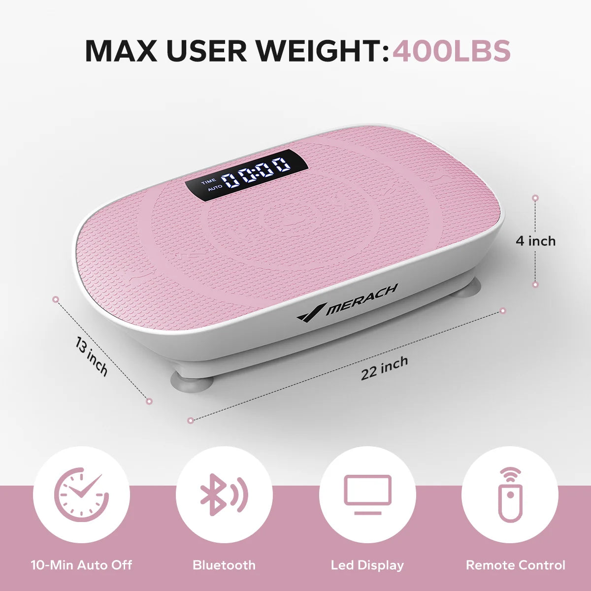 MERACH Vibration Plate CV30 Exercise Machine