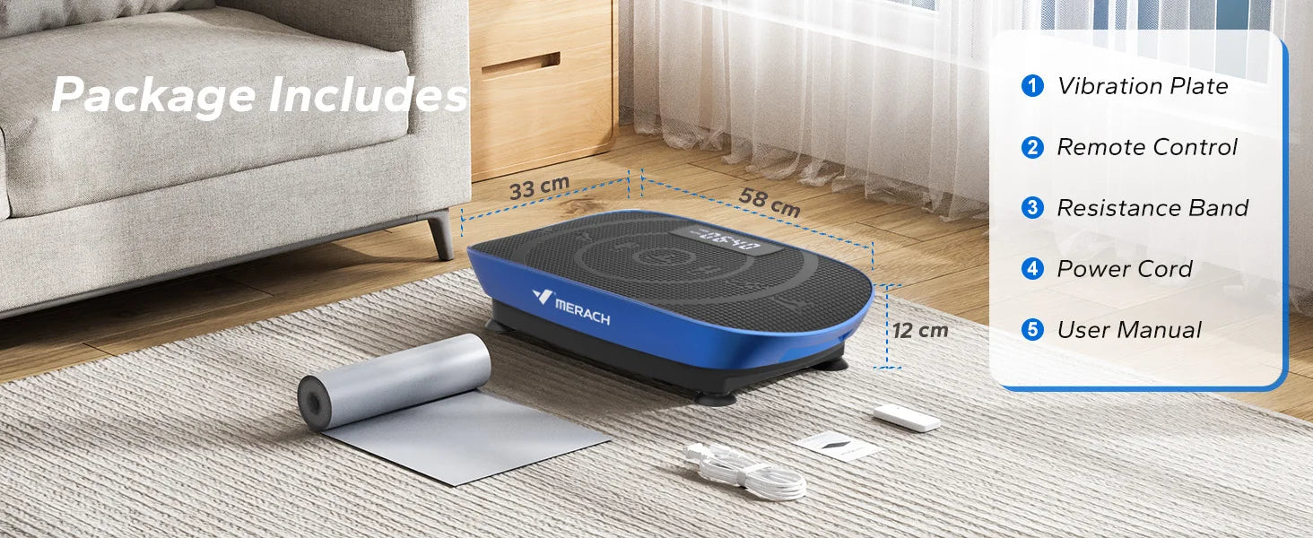MERACH Vibration Plate CV30 Exercise Machine