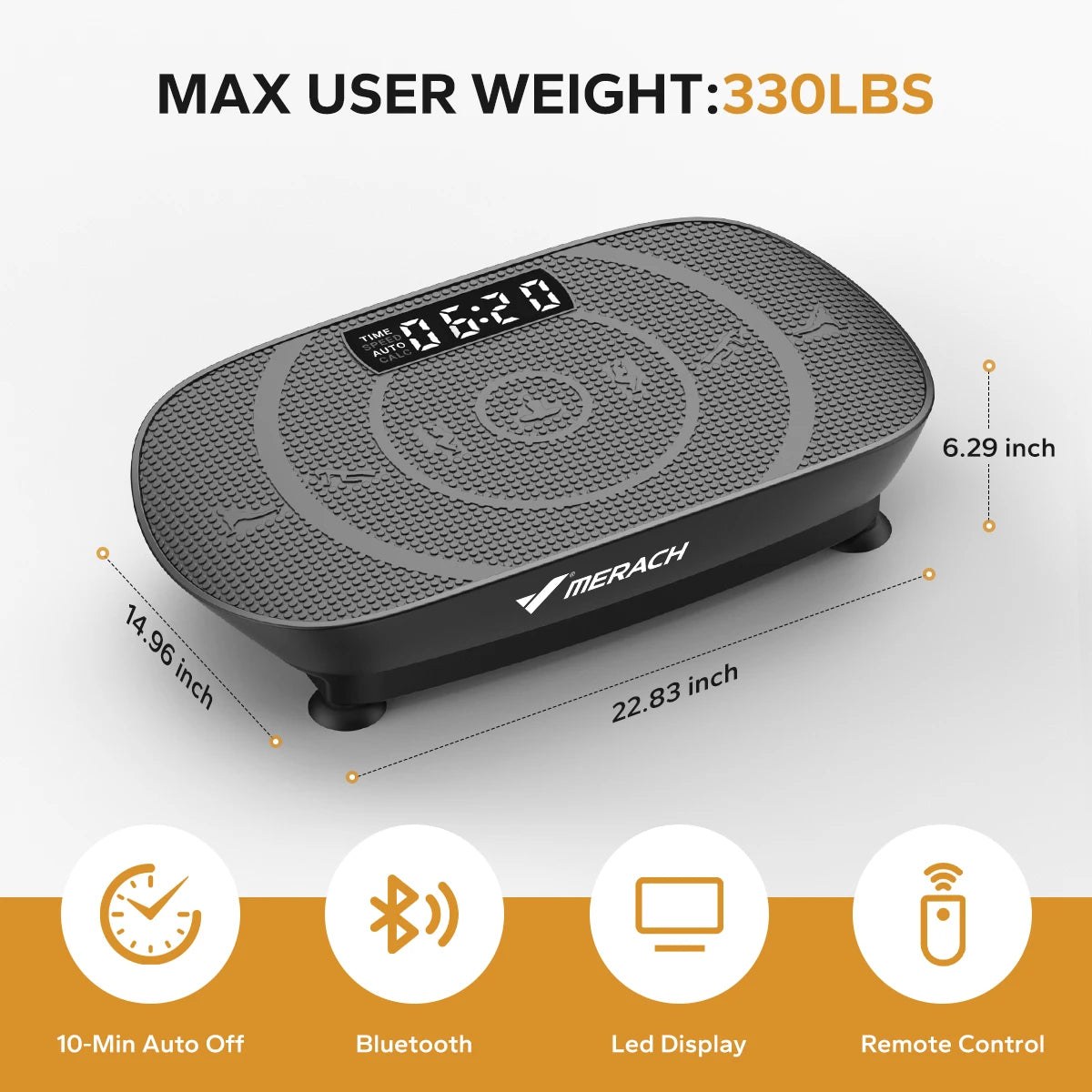 MERACH Vibration Plate CV30 Exercise Machine