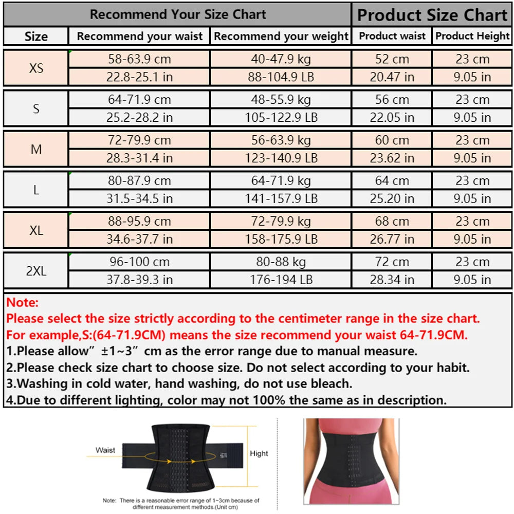 Waist Trainer Corset Tummy Control Shapewear